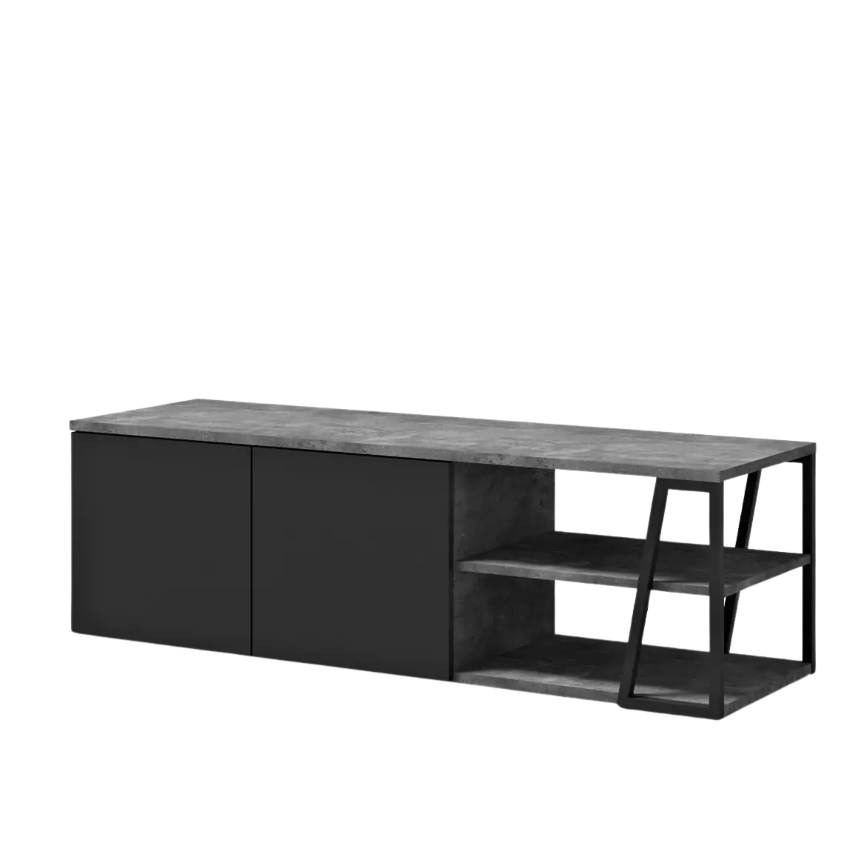 Albi Concrete Look TV Stand