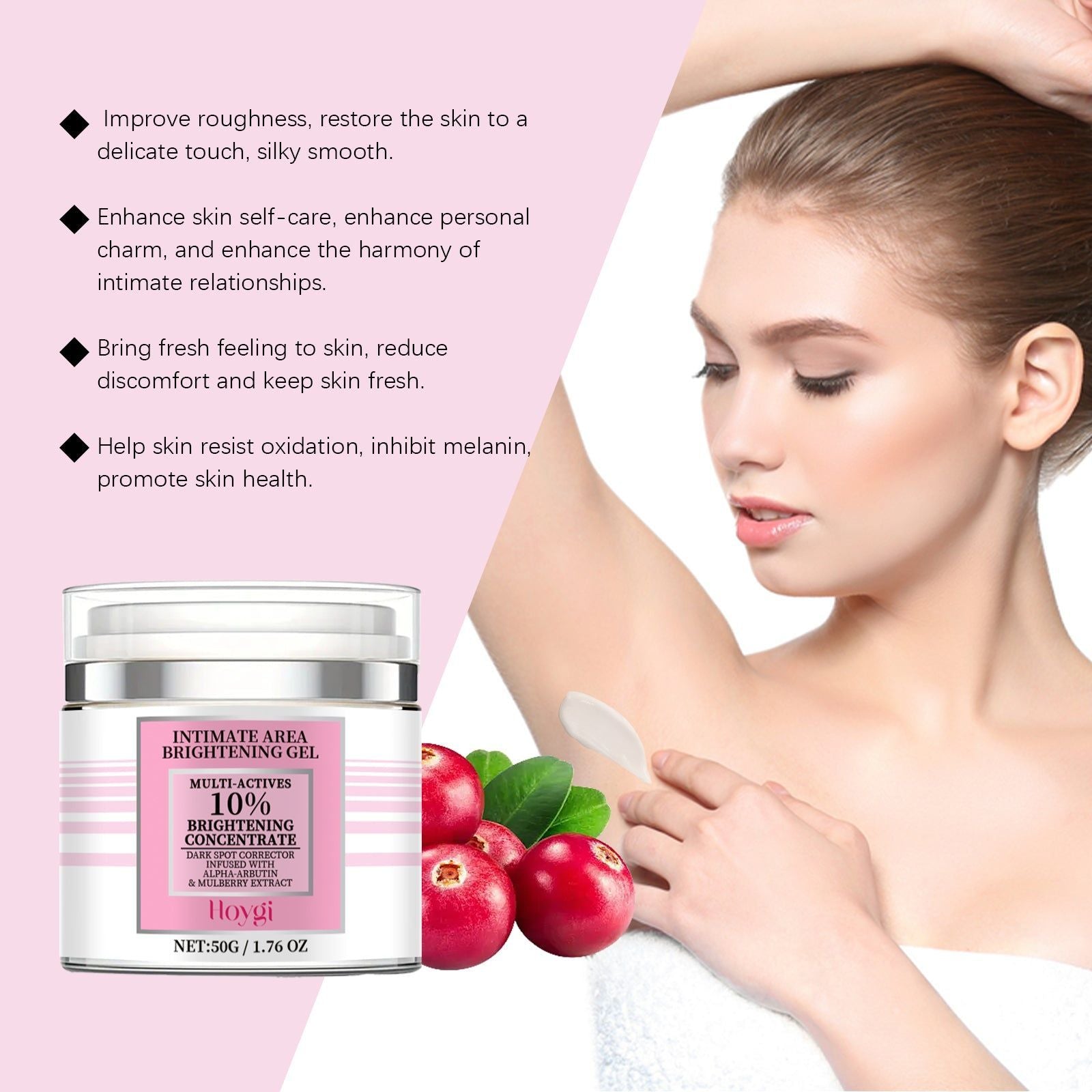 Brightening Skin Body Cream, Dark Spot Corrector, Hydrating, Anti-Aging, Fade Spots ,50g
