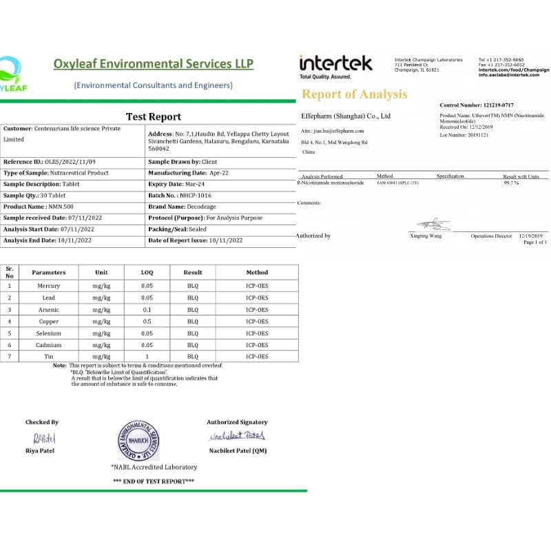 DECODE AGE UTHEVER NAD+ 250 Capsules 30