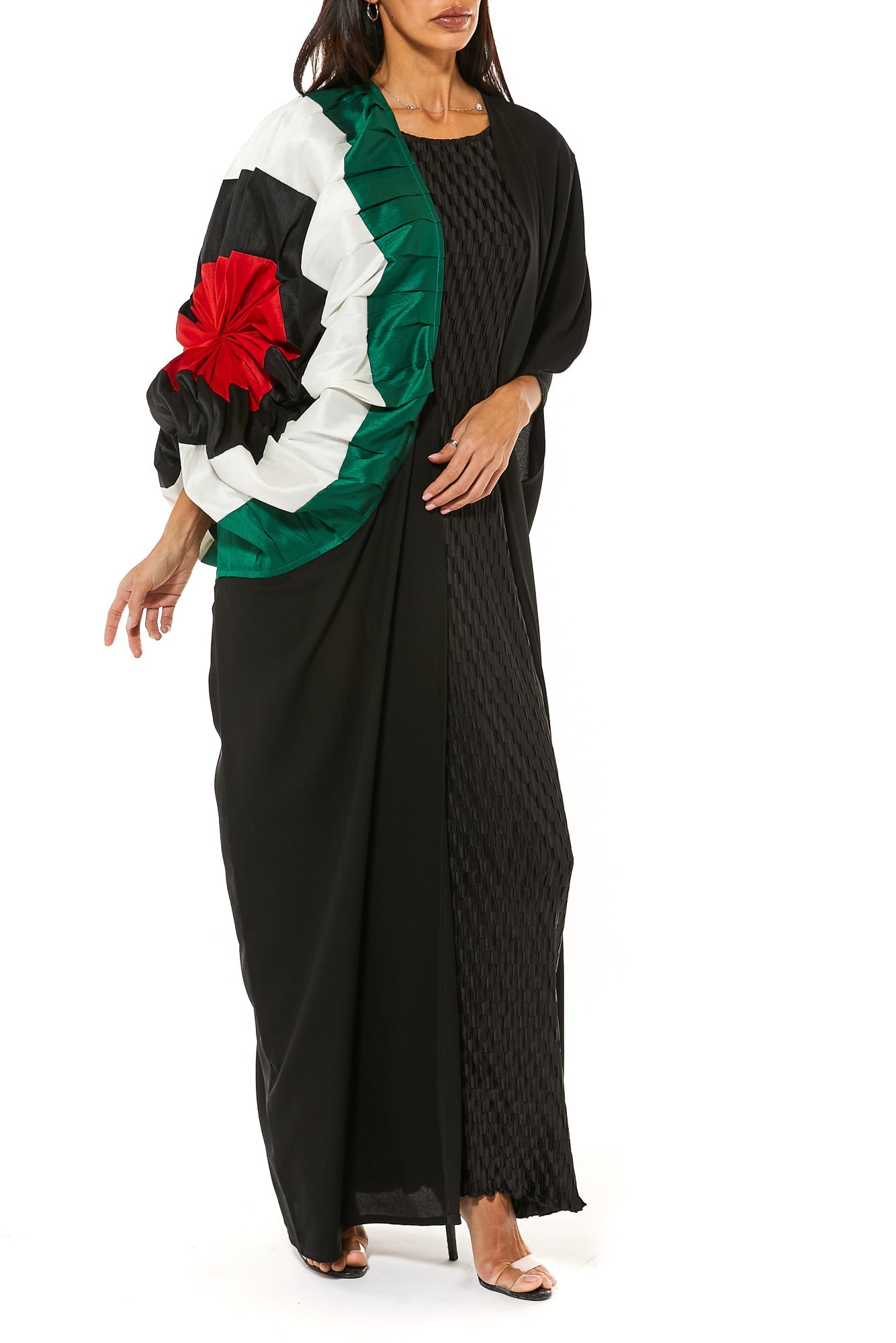 MOiSTREET National Day Crepe Abaya