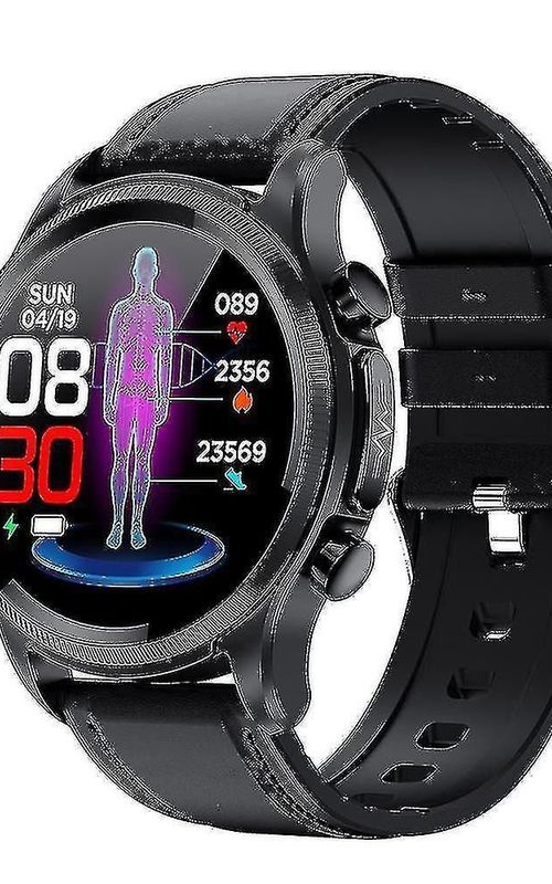 Blood Glucose Smart Watch Ecg+ppg Monitoring Blood Pressure Body Temperature Smartwatch Men Ip68 Waterproof Fitness Tracker - Smart Watches