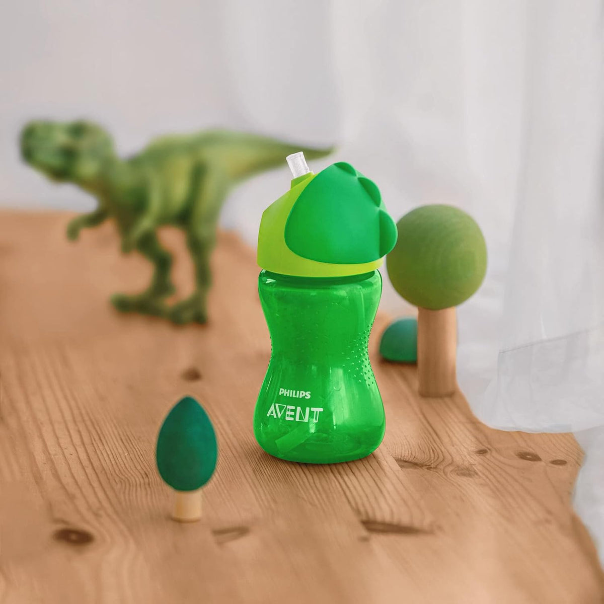 Philips Avent Bendy Straw Cup 300ml-Green
