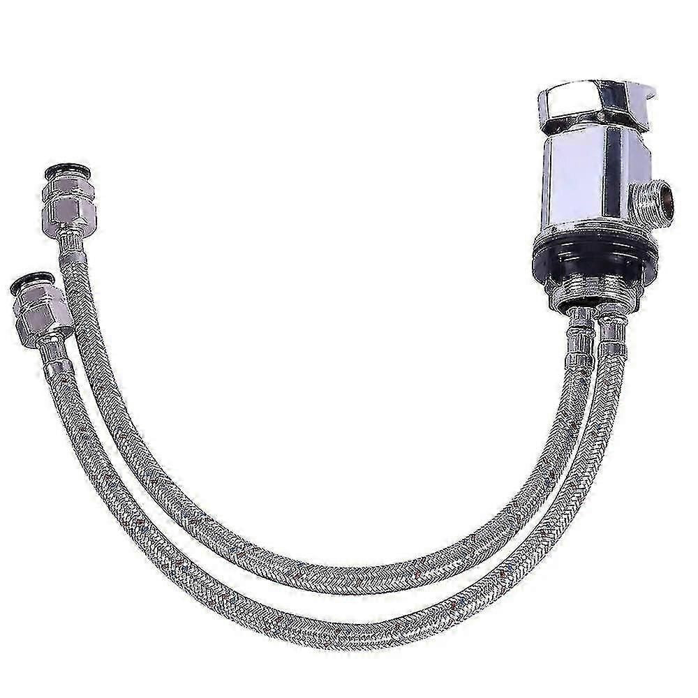 Chrome Caravan Motorhome Campervan Shower Tap Outlet 1/2"