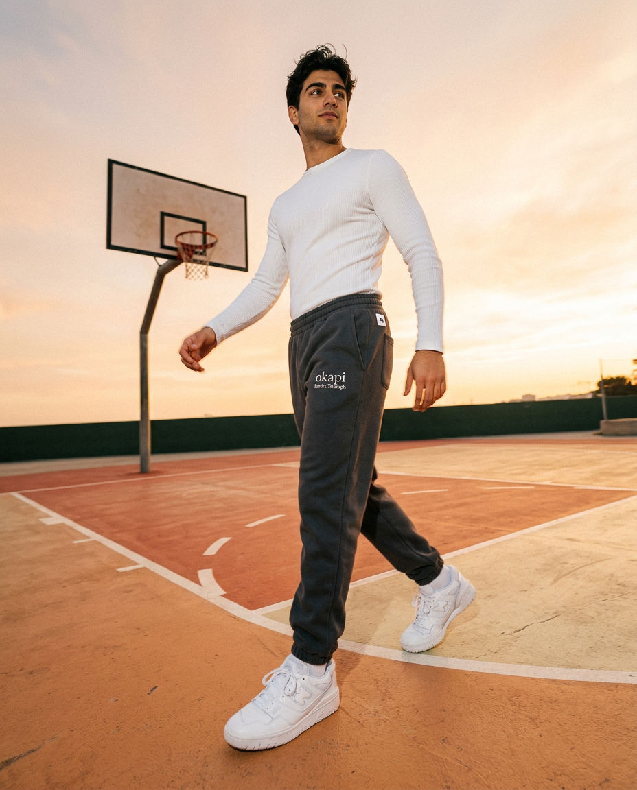 Okapi Dark Grey Rainfall Pant