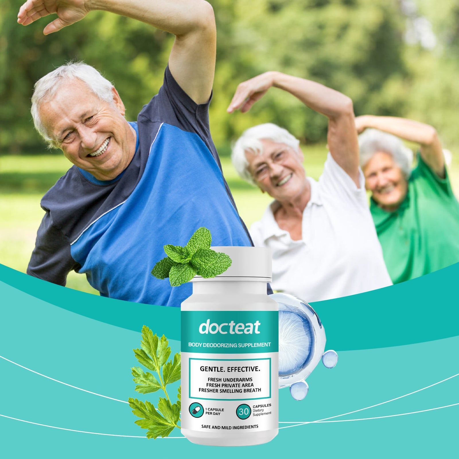 Boost Your Body Care with Chlorophyll Capsules, Natural Energy & Skin Detox ,30pcs