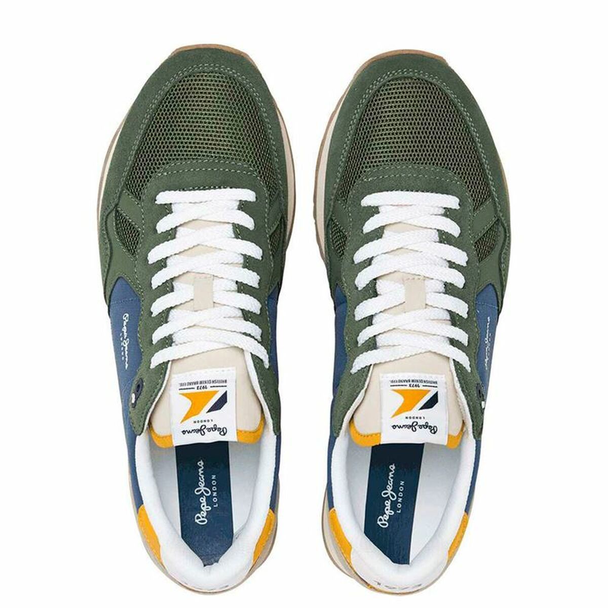 Men's Trainers Pepe Jeans Brit Camp Green