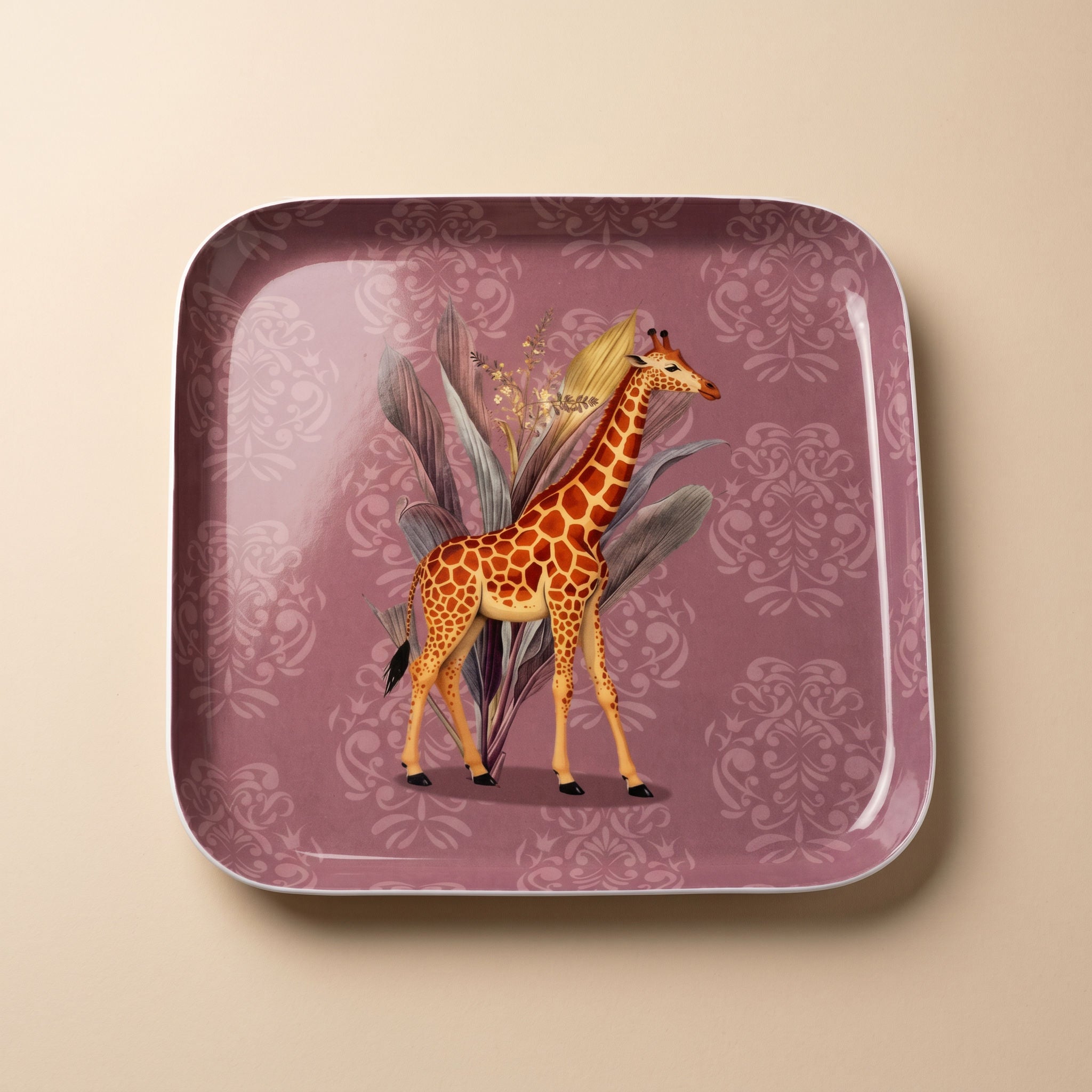 Tati deco Savana Dreams giraffe tray set