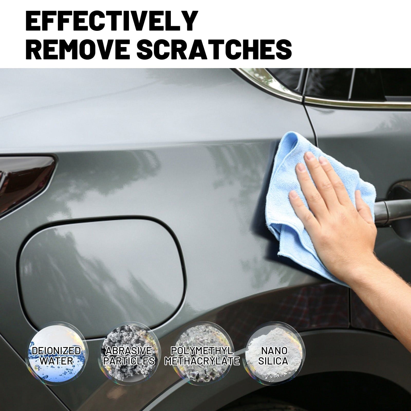 Car Scratch Repair Cream, Instant Scratch Remover, Car Paint Touch Up, Easy Scratch Fix ,1set