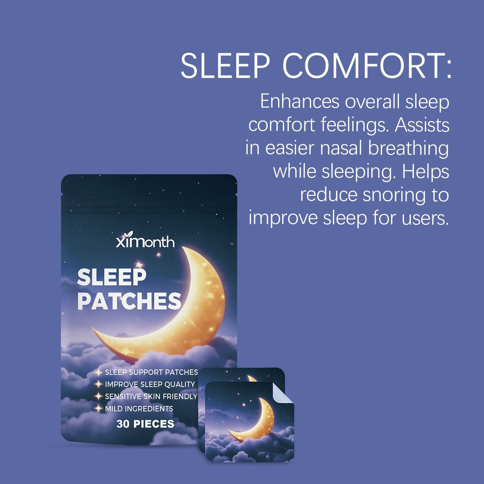 Sleep Care Patches Night Relaxation Stickers 30pcs