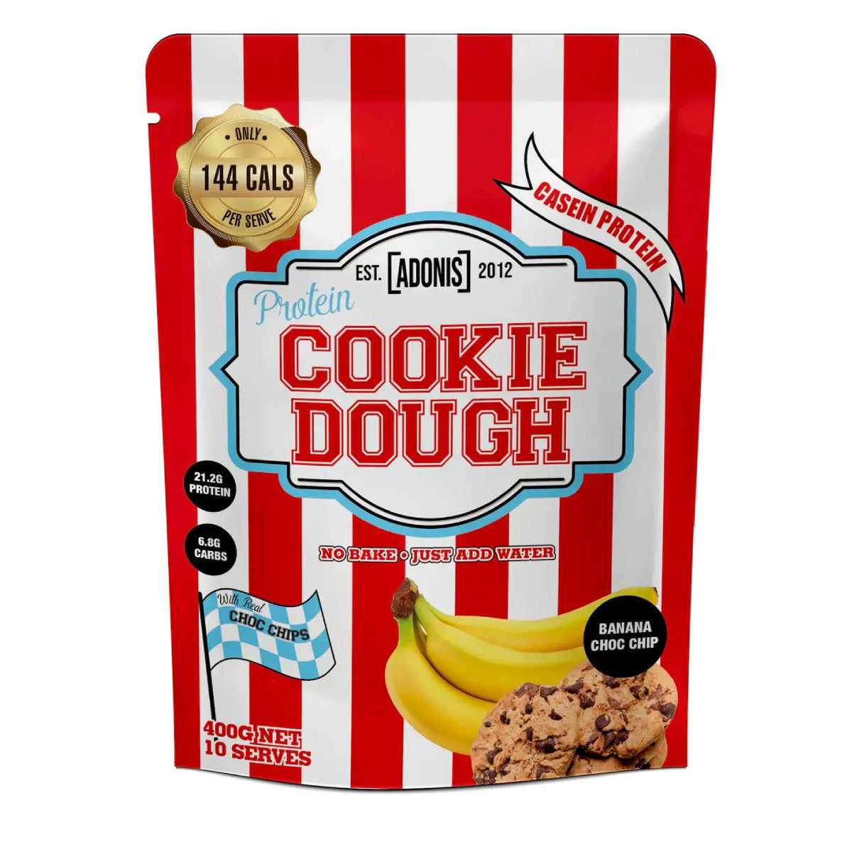 ADONIS C D BANANA CHOC CHIP .400 GM