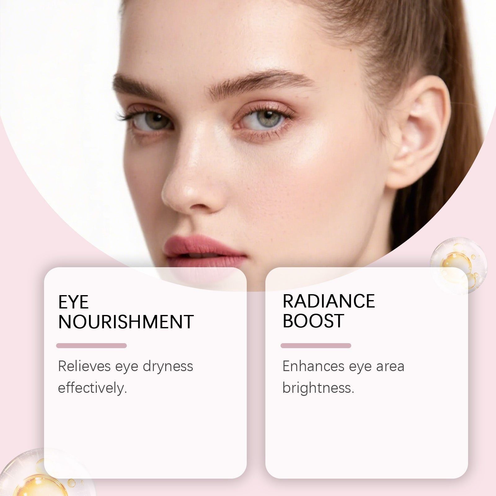 Banana Brightening Eye Cream Bar, Hydrating, Nourishing, Anti-Aging, Eye Care ,3g