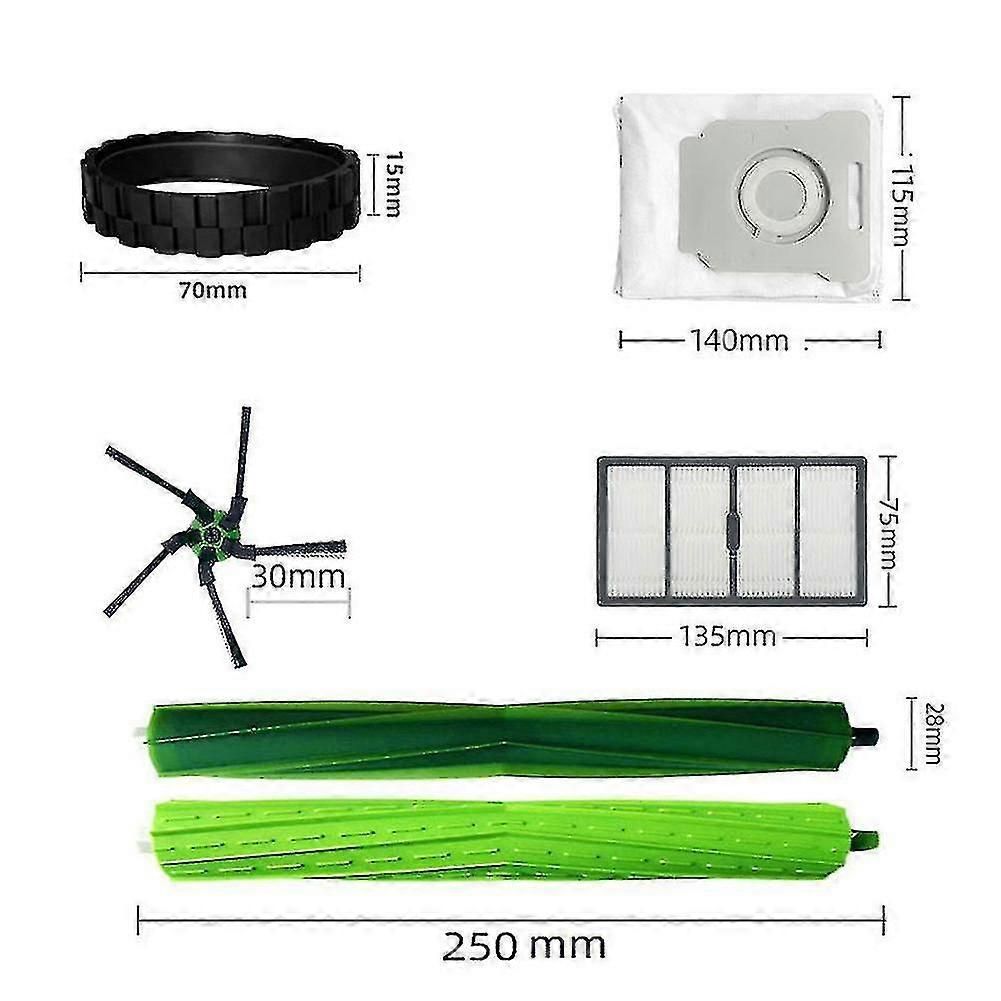 Parts Kit Compatible with iRobot Roomba S9 S9 Plus Vacuum Cleaner