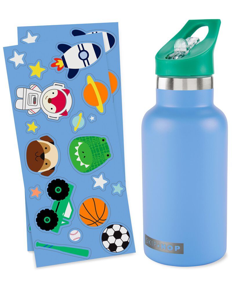 Skip Hop Spark Style SS Canteen Bottle Blue