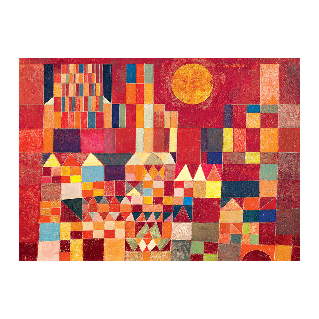 Castle And Sun By Paul Klee -1000 Pcs Puzzle