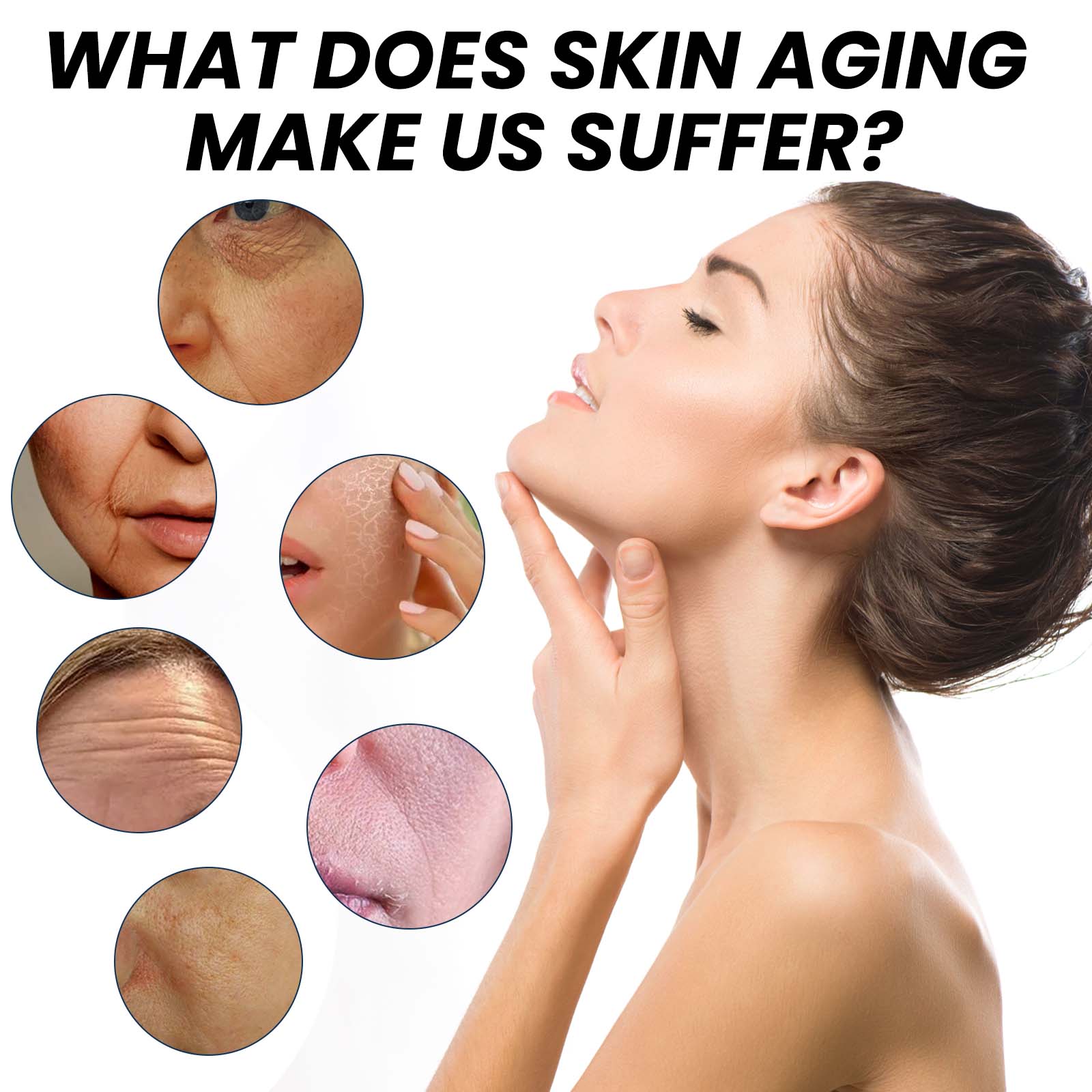Anti-Aging Serum, Moisturize Skin, Reduce Wrinkles, Youthful Glow ,30ml