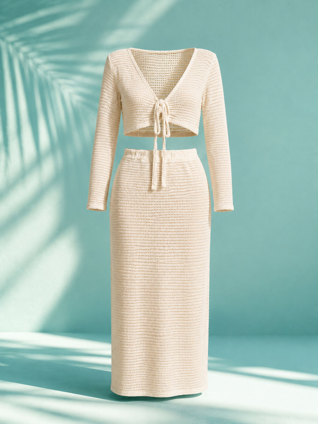 By Rita Raphael Beige Beach Set