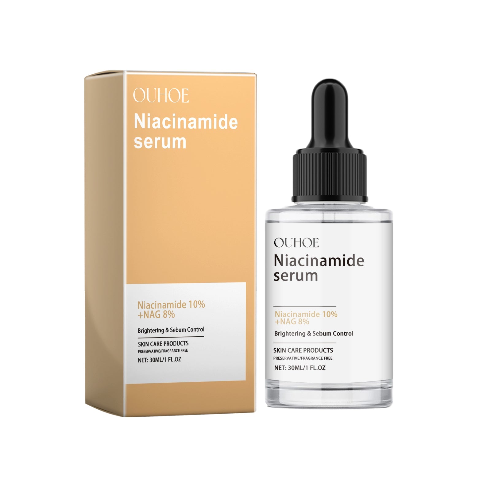 Niacinamide Brightening Serum for Radiant, Hydrated, Even Skin, Deep Moisture ,30ml