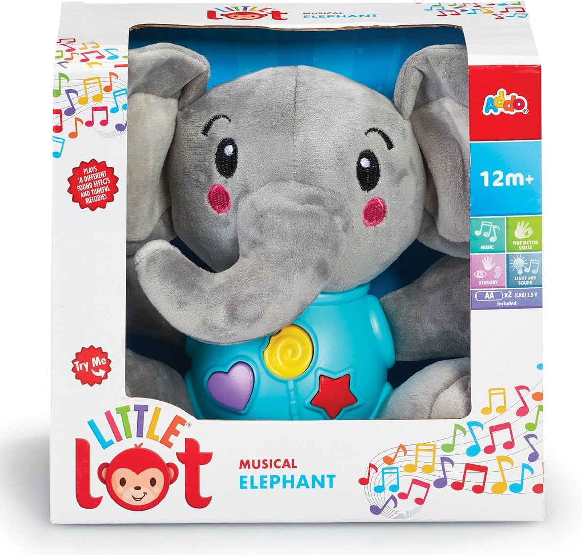 Little Lot Musical Elephant Learning Toy