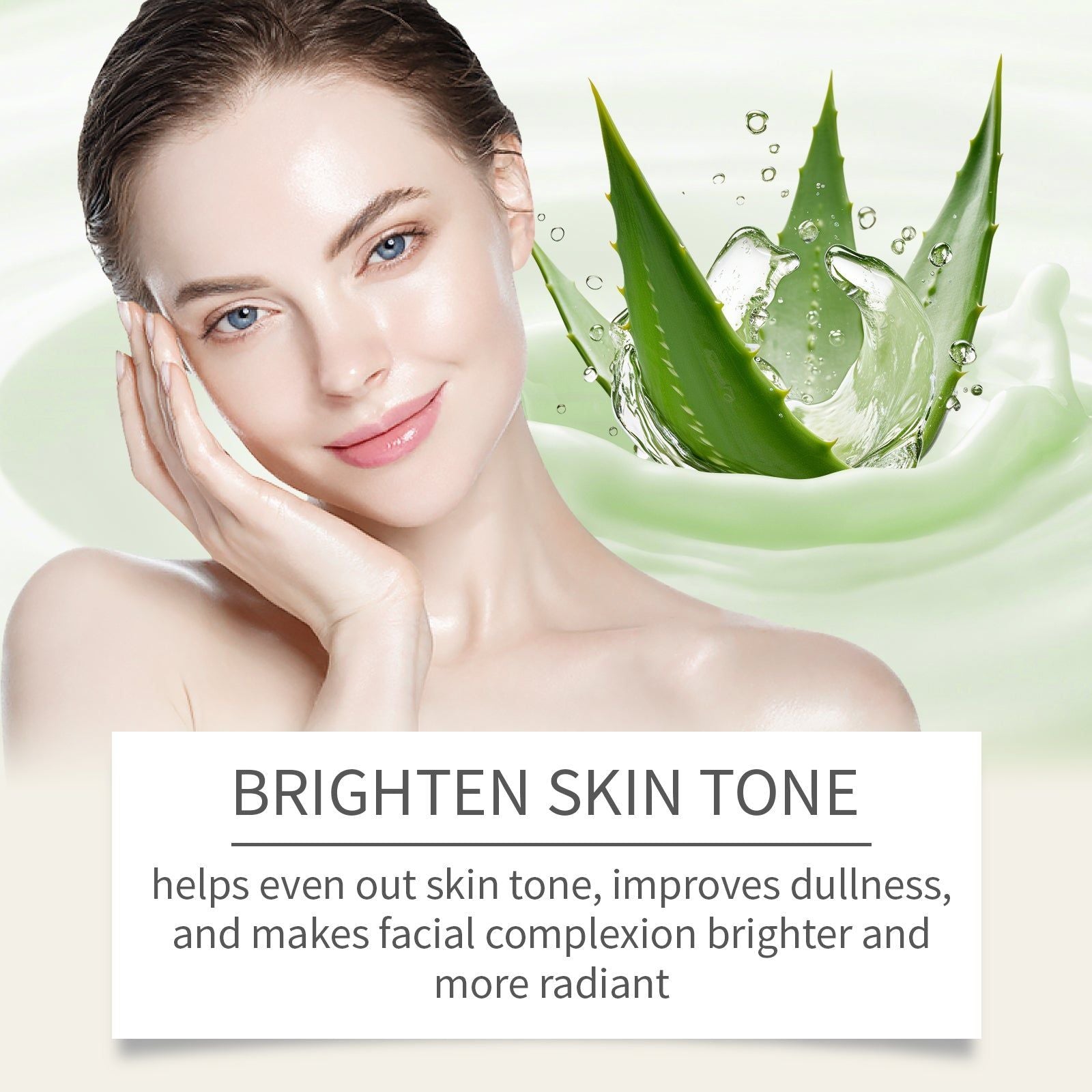 Aloe Vera Facial Care Lotion, Hydrating, Soothing, Moisturizing, Soft Skin ,100ml