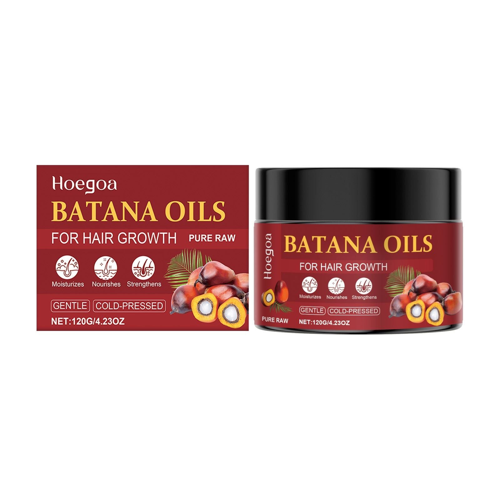 Batana Hair Oil for Hair Care, Nourishing, Repair, Thicker, Stronger, Hydrating ,120g