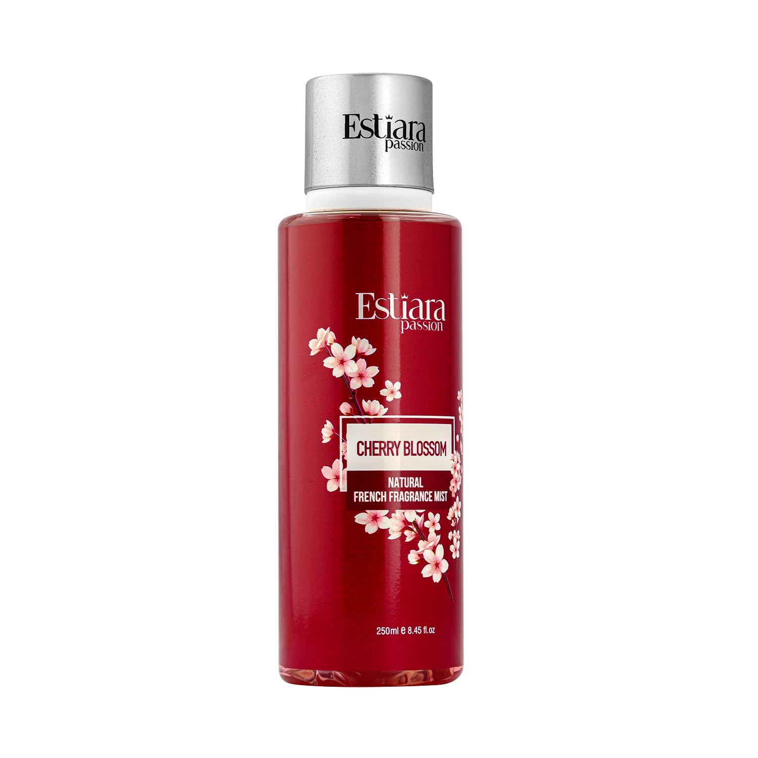 Estiara Passion Cherry Blossom Bath & Body Beauty Skincare Gift Set (Body Lotion 350ml + Shower Gel 350ml + Fragrance Mist 250ml)