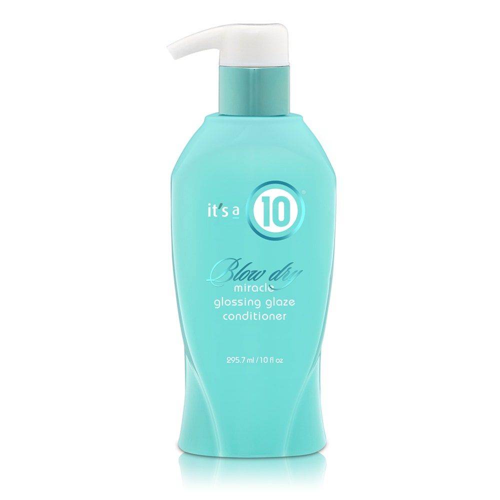 It's a 10 Haircare Blow Dry Miracle Glossing Glaze Conditioner, 10Oz