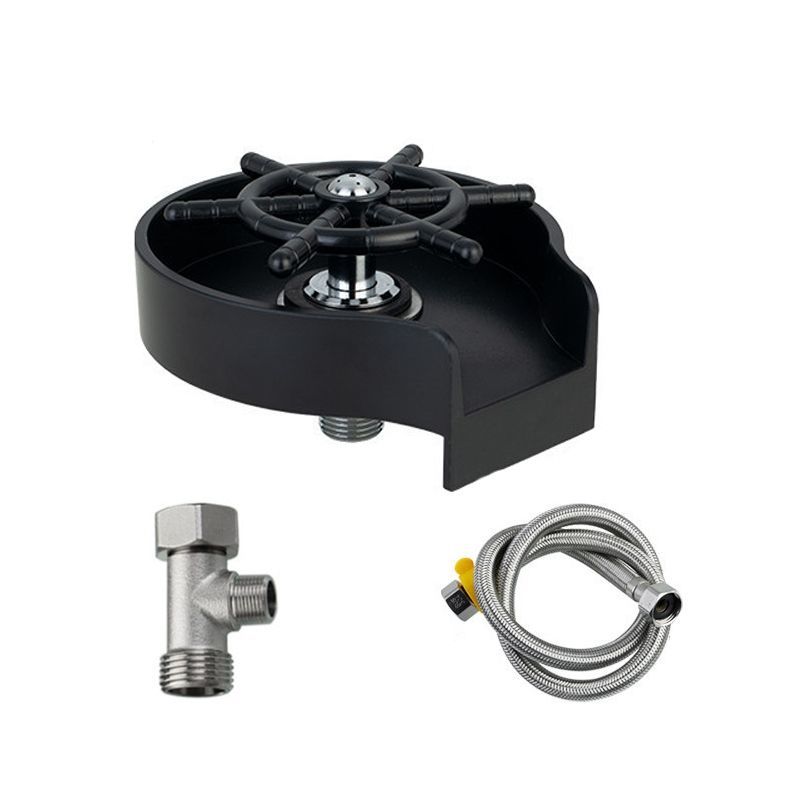 Spray Flusher Black+Soft Hose+G1/2 Three-way Black+Soft Hose+G1/2 Three-way
