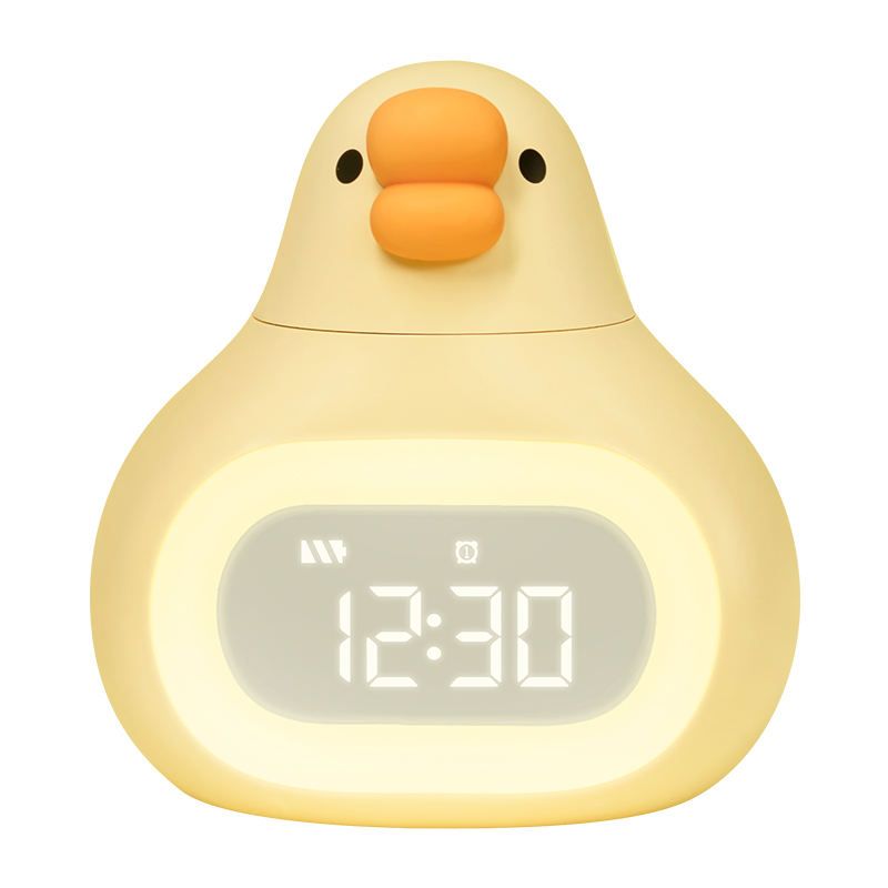 Generic Goose Digital Alarm Clock Sleep Training Alarm Clock Rechargeable Alarm Clock for Kids
