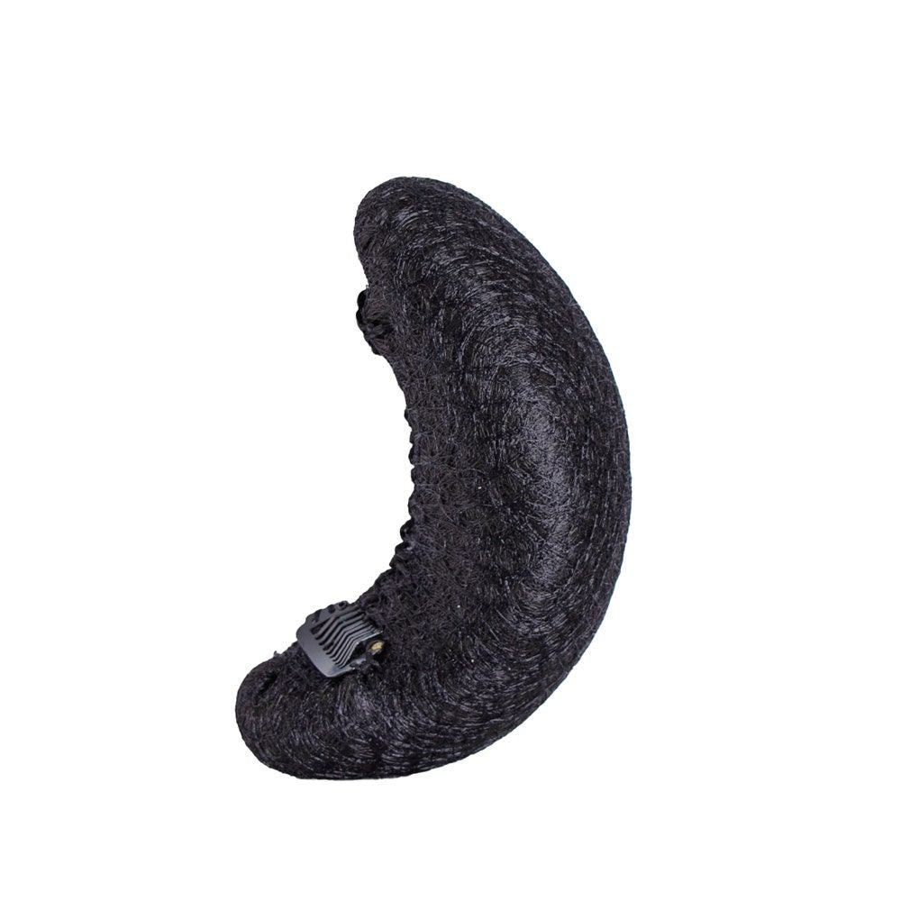 Onetech Black Plastic Hair Bun Pad, 20 G