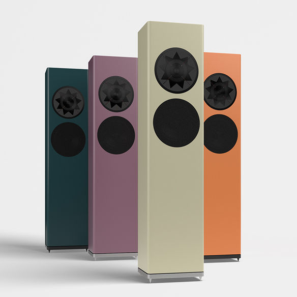 MANGER P1 PASSIVE 2 WAY Floor Standing Speaker RAL or NCS colors (satin finish)