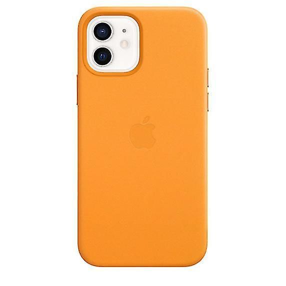 For iPhone 12/12 Pro - Leather Case with MagSafe, Stylish and Protective Phone Cover
