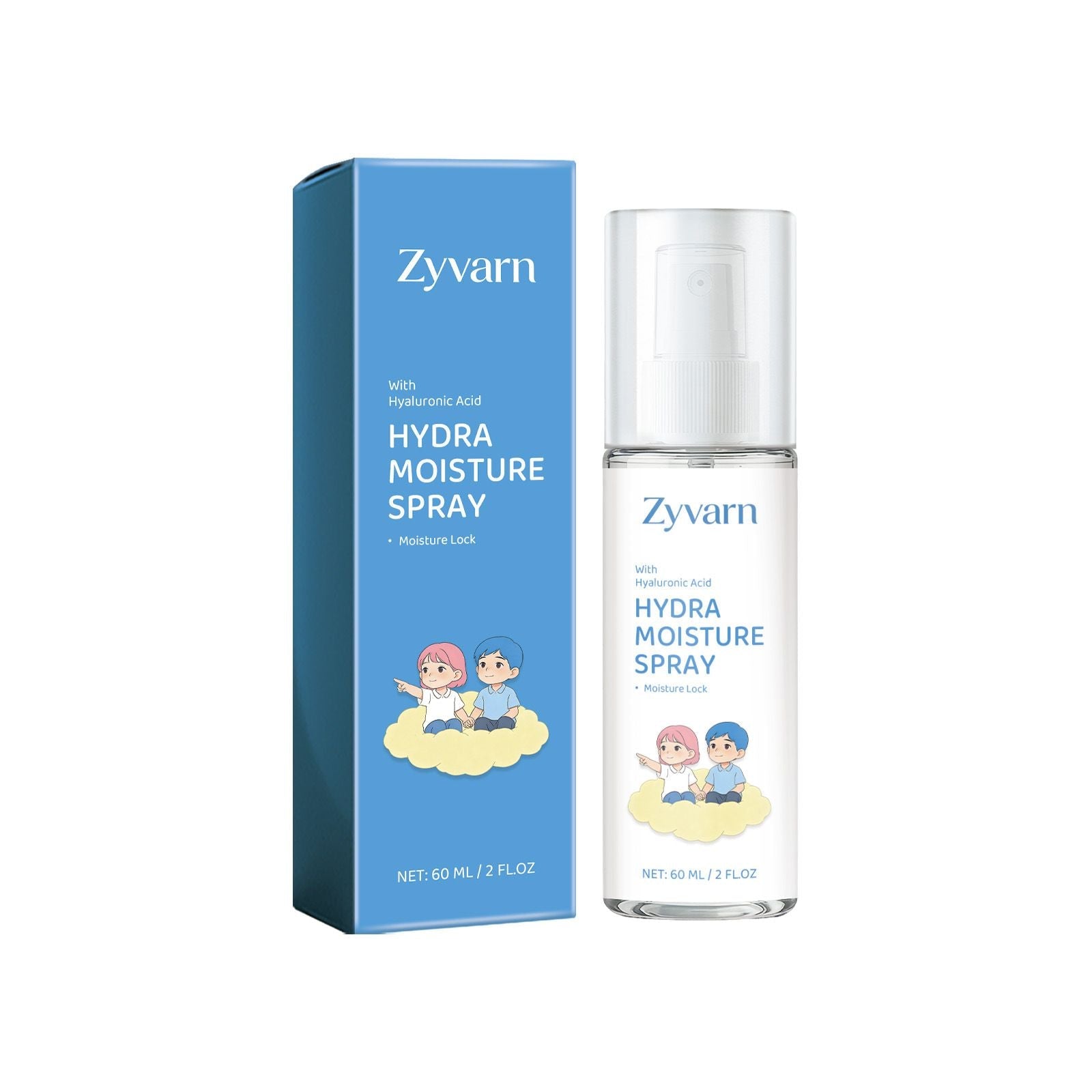60ml Hyaluronic Face Mist with Hydrating and Radiant