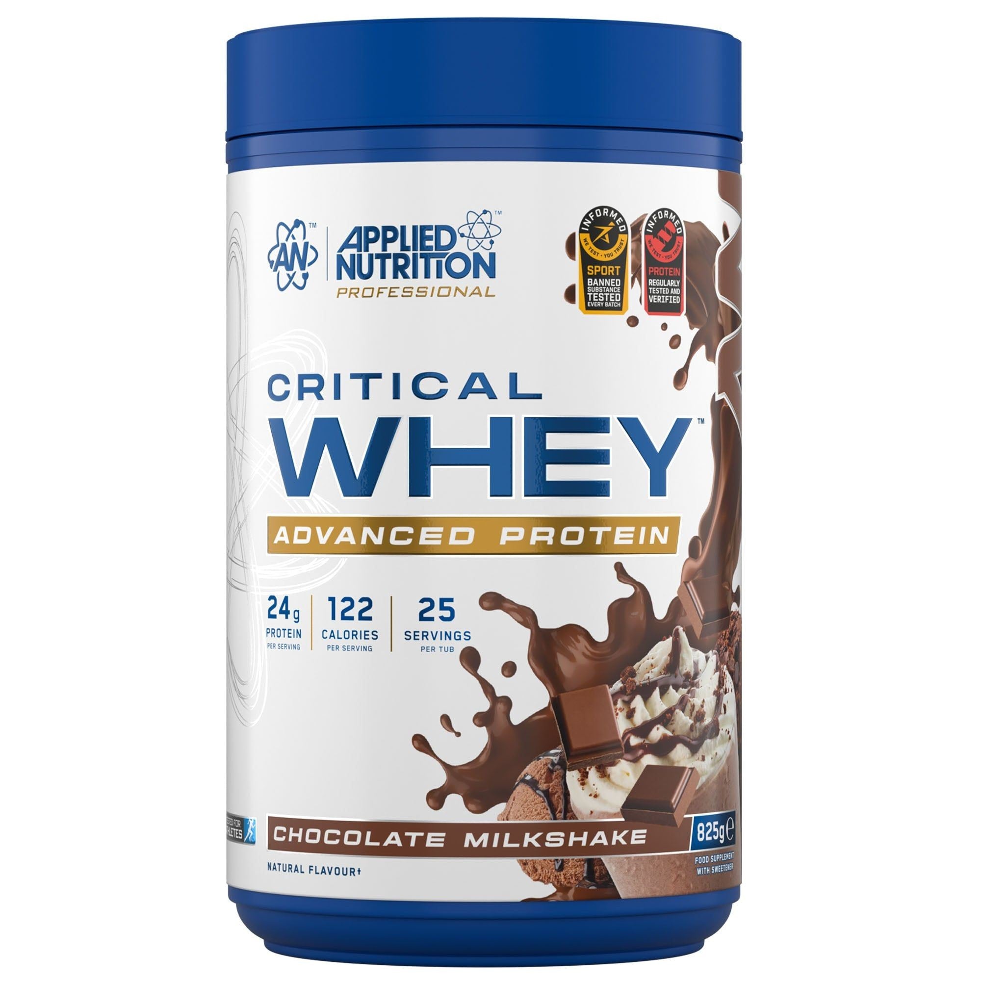 AN CRITICAL WHEY 825G CHOCOLATE MILK SHAKE