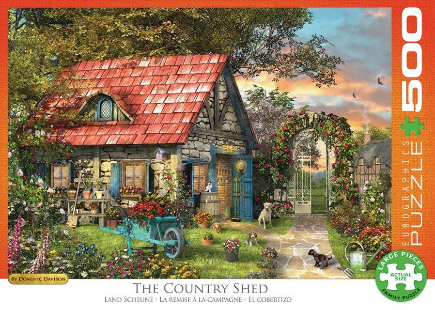 The Country Shed 500 Pieces Puzzle