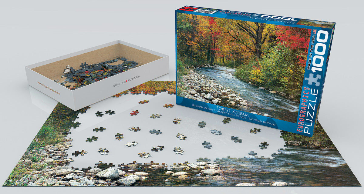 Forest Stream - 1000 Pcs Puzzle
