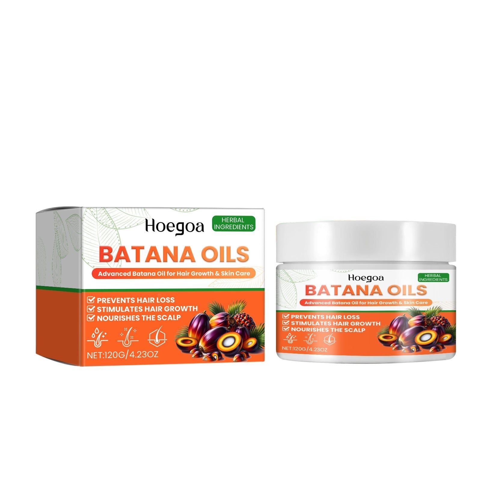 Batana Hair Oil for Tight Hair, Nourishing Hair Care, Thicker, Shinier, Stronger Hair ,120g