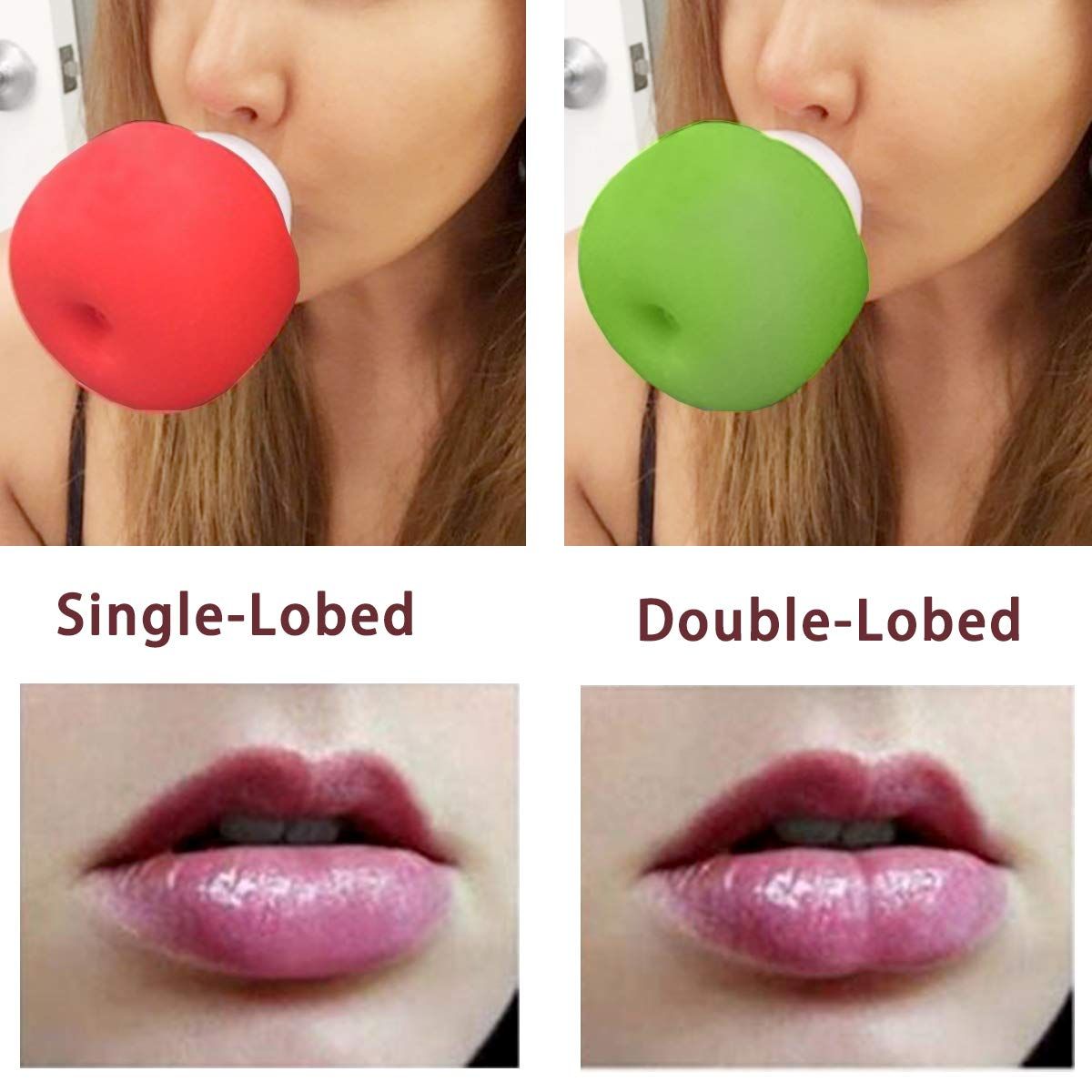Lip Plumper Devices Apple Shaped Lip Enhancer For Fast Mouth Enhancement