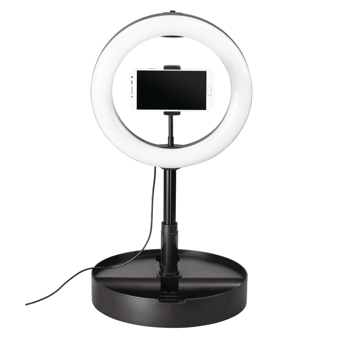 HAMA 4642 SPOTLIGHT102 LED RING LIGHT, FOLDABLE, 10.2"