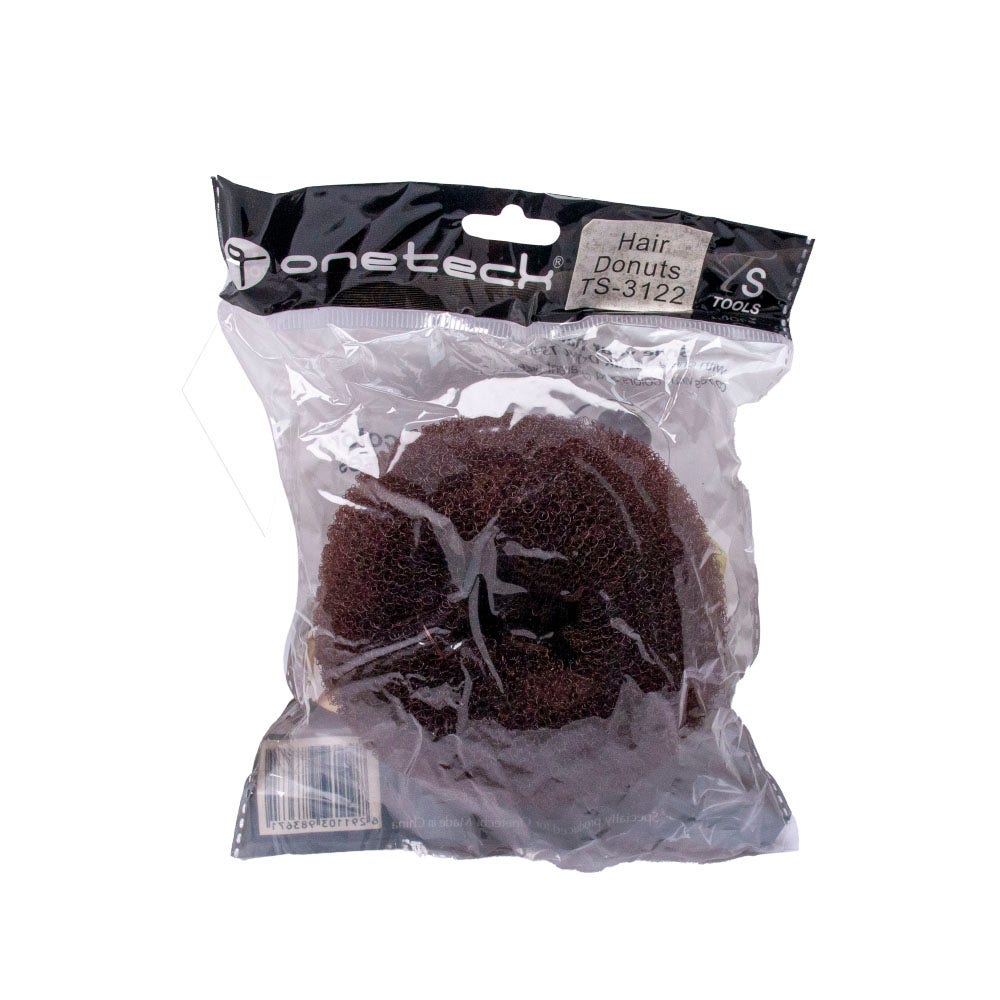 Onetech Hair Bun, Brown, Small