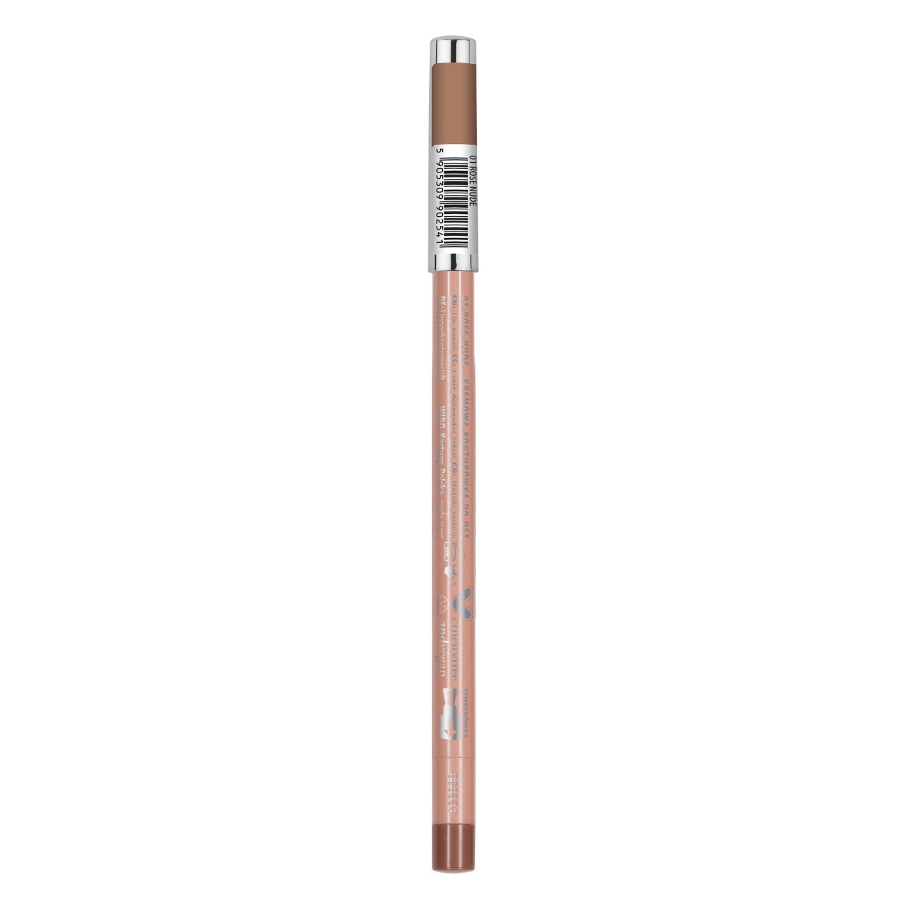 NAM Latex Liner Lip Pencil, Smooth, Long-Lasting Lip Liner with Matte Finish