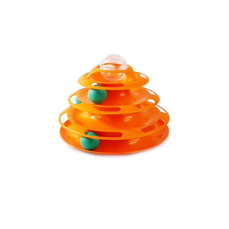 All For Paws Tower of Tracks Cat Toy