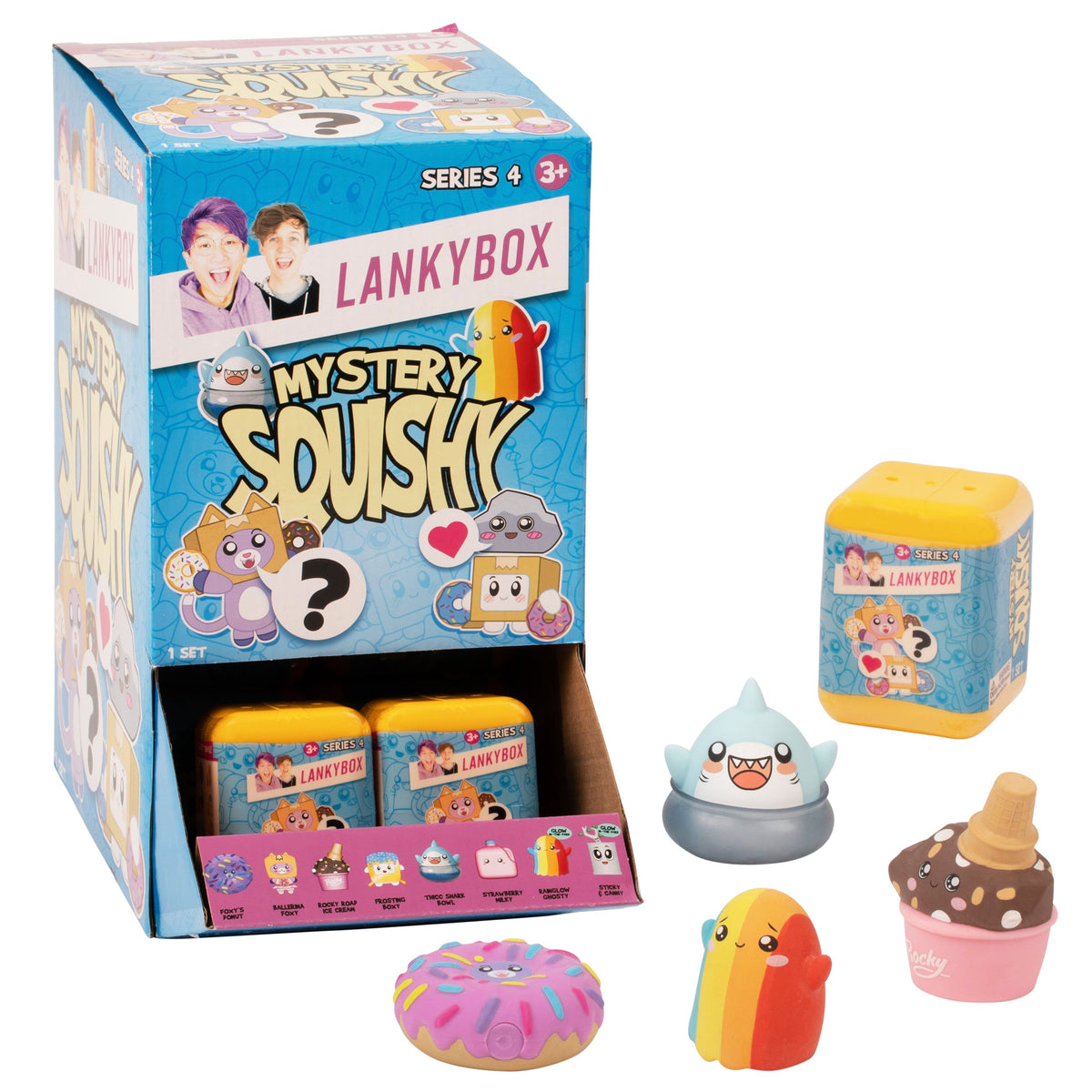 LankyBox Mystery Squishy Series 3 - Collectible Blind Pack