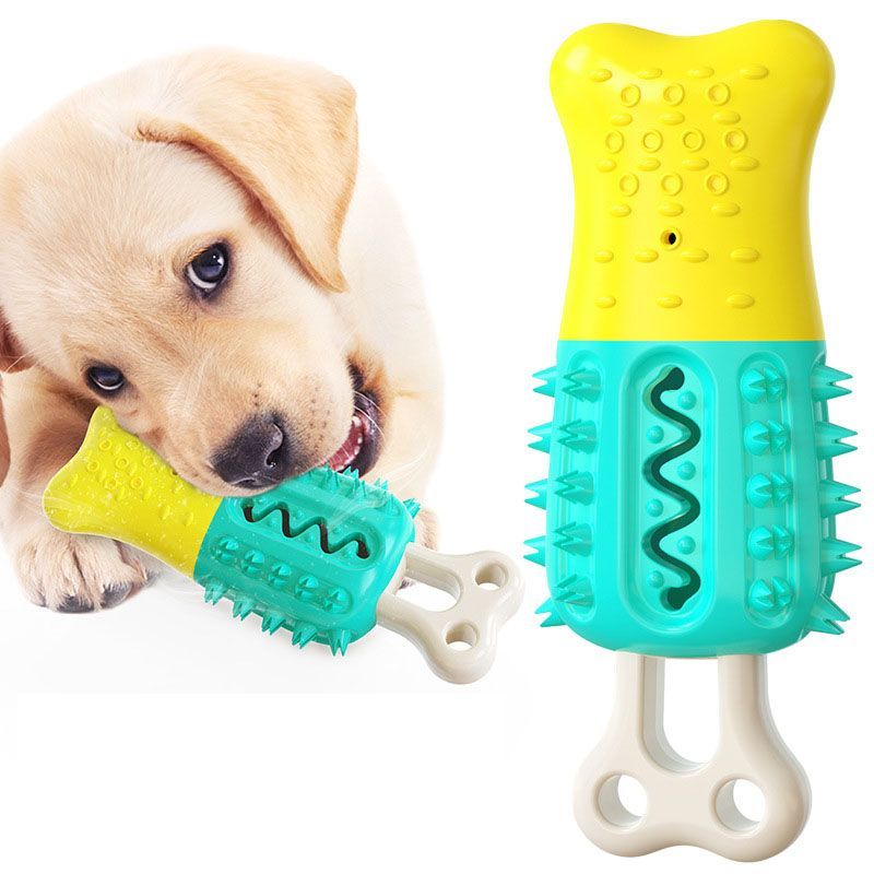 Dog Cooling Chew Toys Teeth Cleaning Stick Toothbrush Molar Toys Cool Down Dog Frozen Toy