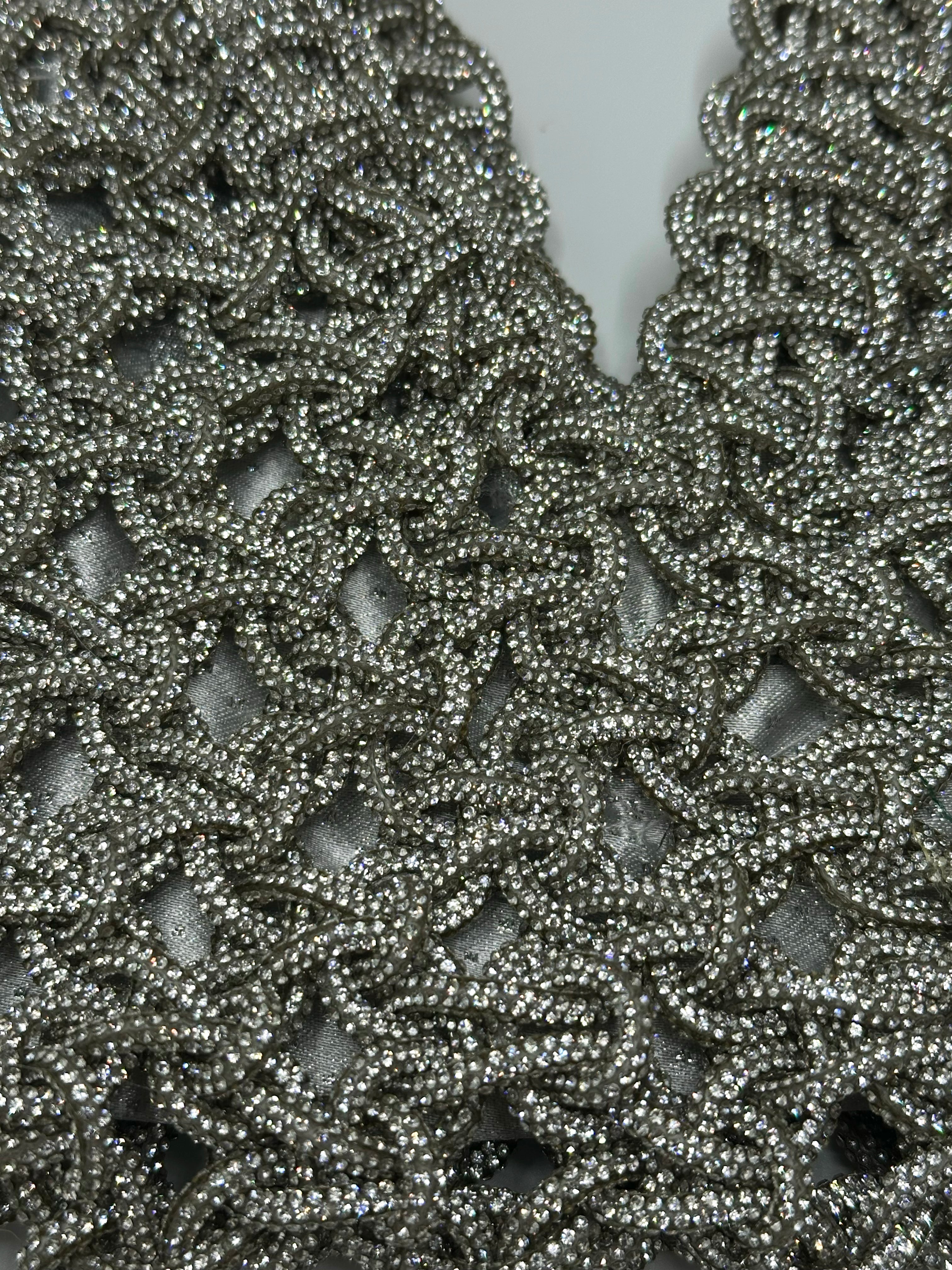 Knots by nada V-Knot Bag - Silver