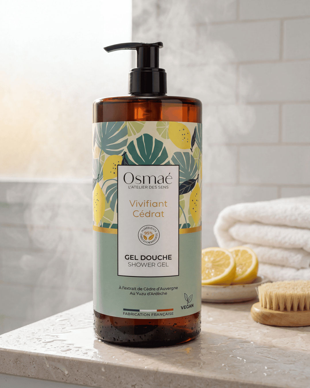 Osmaé Vivifiant Cédrat Shower Gel