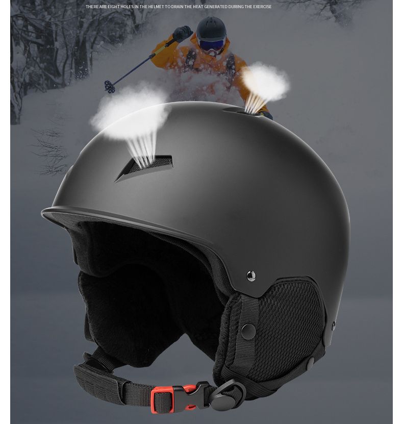 Ski Helmet Snowboard Helmet Warm Safety Sports Helmet For Adults Youth