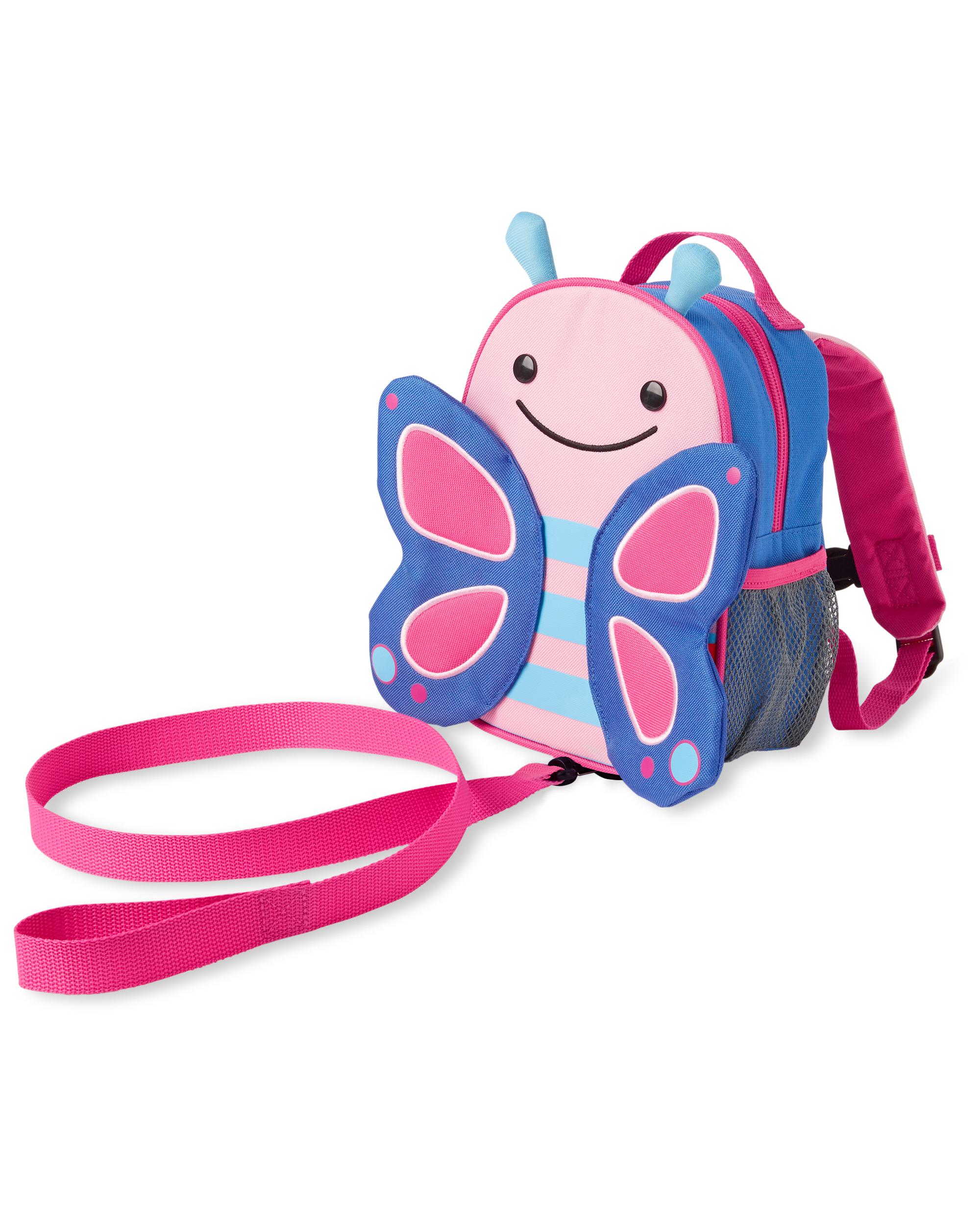 Skip Hop Zoo Mini Backpack With Safety Harness- Butterfly