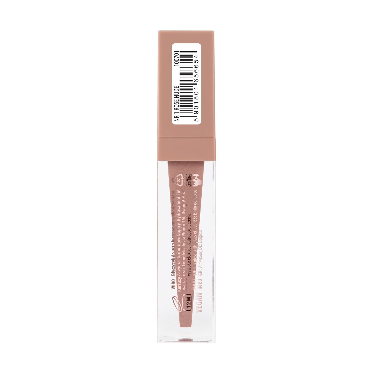 NAM Latex Lipgloss, High-Shine Vegan, Latex-Lips Gloss, 3.5ml