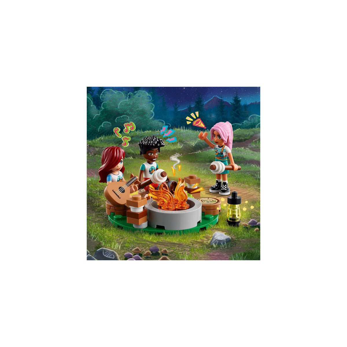 LEGO Friends-Adventure Camp Cozy Cabins