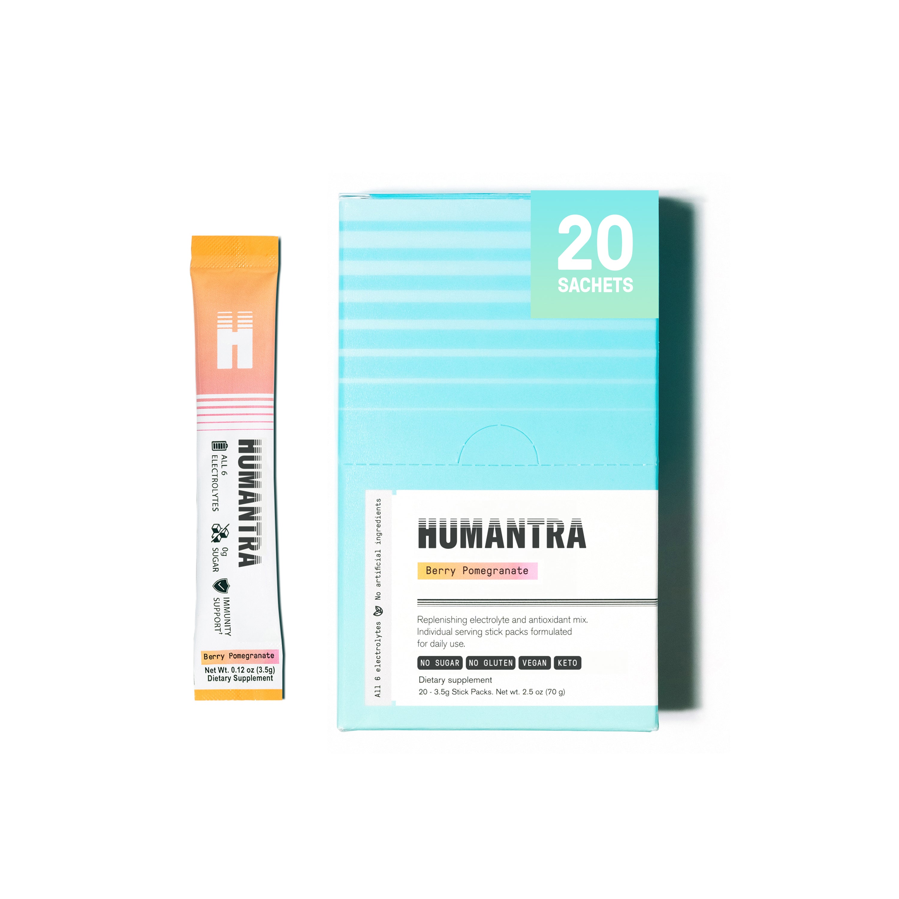 Humantra Electrolyte Berry Pomegranate 70G